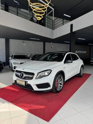 MERCEDES-BENZ GLA 45 AMG 2.0 16V TURBO GASOLINA 4P AUTOMÁTICO